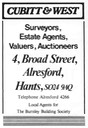 CUBITT & WEST - Estate Agent