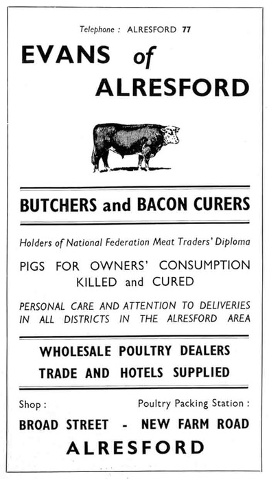 EVANS - Butcher