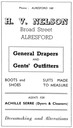 H. V. NELSON - Draper & Outfitter