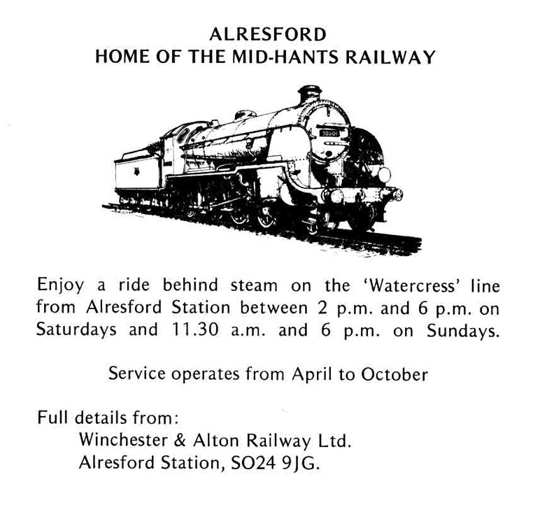MID-HANTS RAILWAY