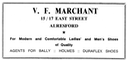 V. F. MARCHANT - Shoe Shop