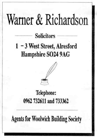WARNER & RICHARDSON - Solicitors