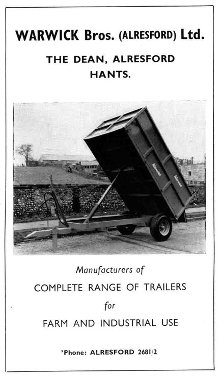 WARWICK Bros - Trailer Manufacturer